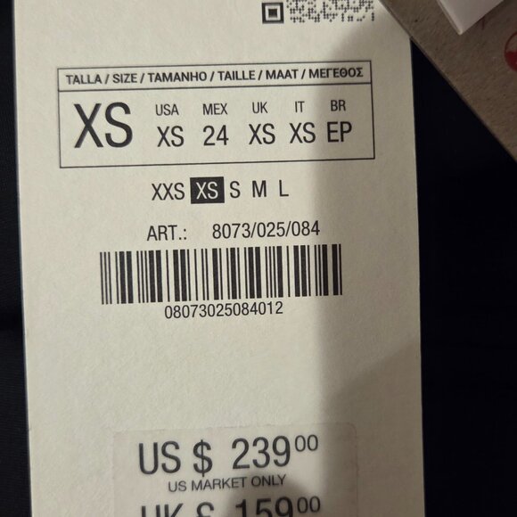 ZARA SKI COLLECTION RECCO TECH WATER RESISTANT &WIND PROTECTION JUMPSUIT NWT OBO - Picture 3 of 3